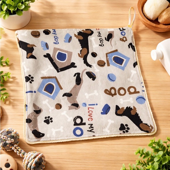 Hand Crafted Other - Handmade Cute Dog Print Softy Cloth